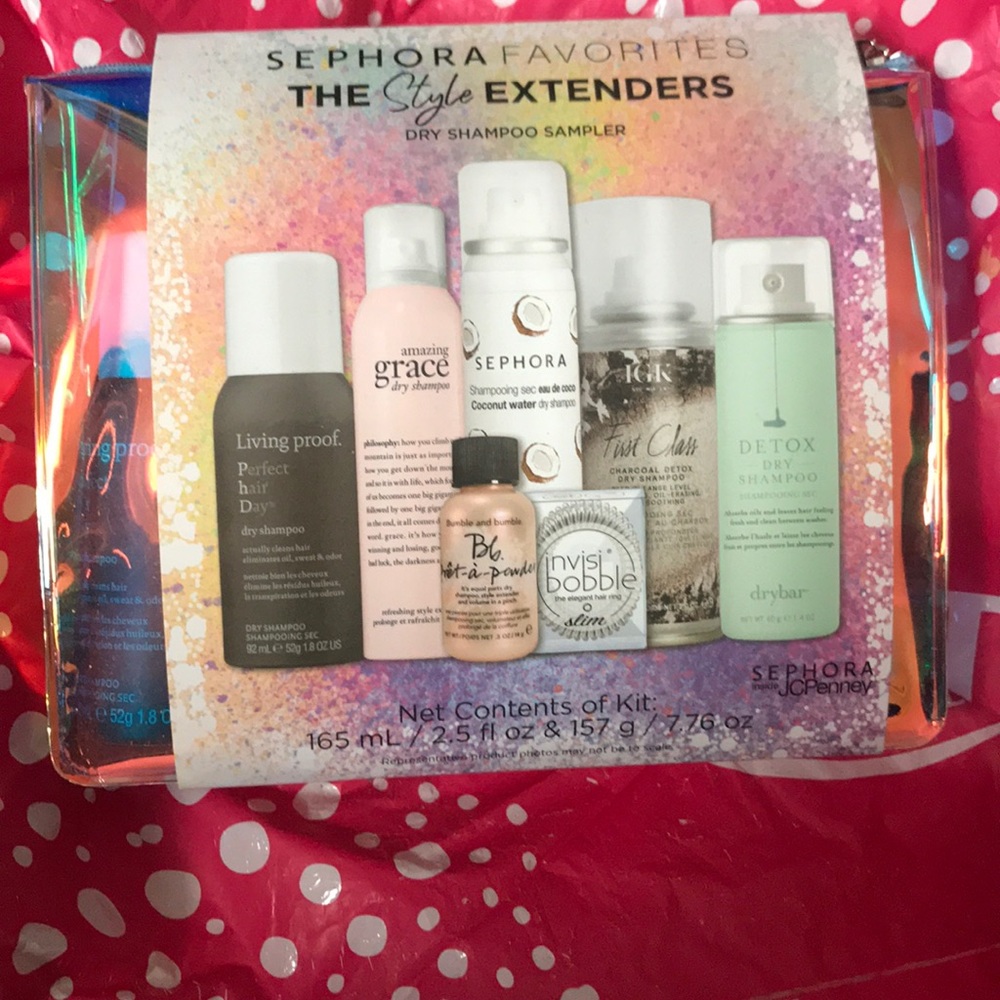 Sephora favorites. The style extenders.